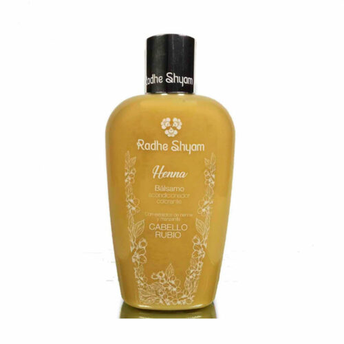 línea capilar BALSAMO ACONDICIONADOR COLORANTE RUBIO 250ML