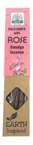 aromaterapia INCIENSO PALO SANTO CON ROSA 12UDS
