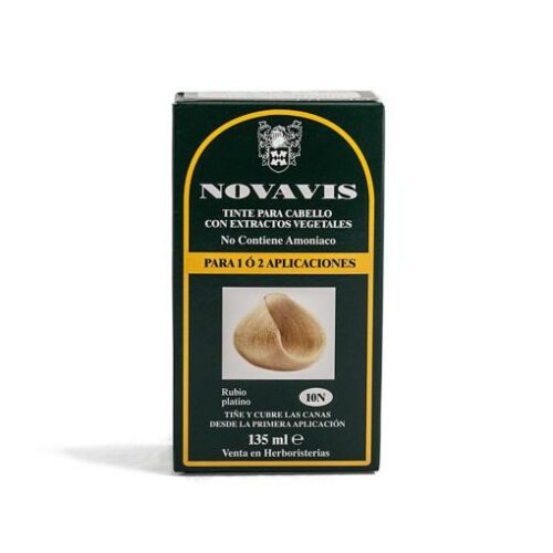 línea capilar TINTE VEGETAL 10N RUBIO PLATINO 135ML
